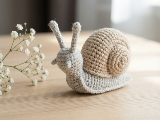 Slow & Sweet: Amigurumi Snail Crochet Pattern (PDF)