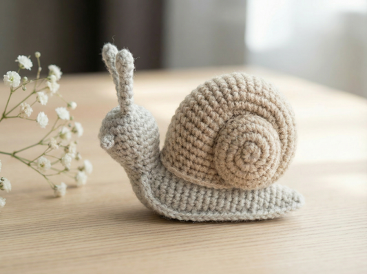 Slow & Sweet: Amigurumi Snail Crochet Pattern (PDF)