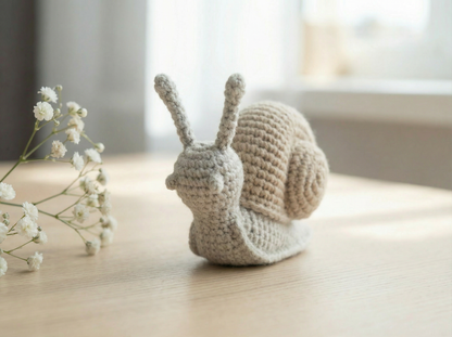 Slow & Sweet: Amigurumi Snail Crochet Pattern (PDF)